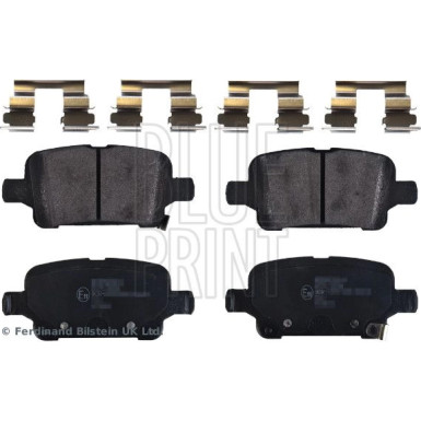 BLUE PRINT Bremsbelagsatz, Scheibenbremse BLUE PRINT Bremsbelagsatz, Scheibenbremse