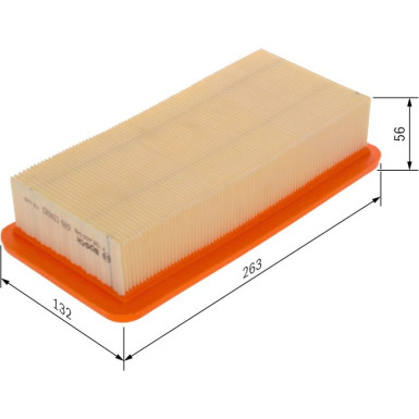 Luftfilter | KIA,HYUNDAI | F 026 400 048