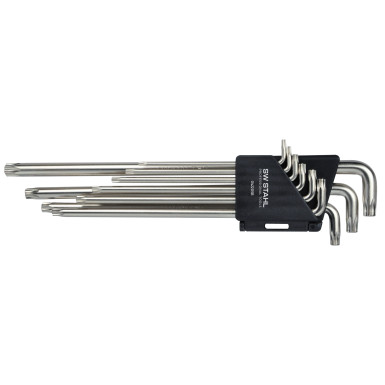 04220SB SW-Stahl TX-Profilsatz, extra kurz,9 tlg.