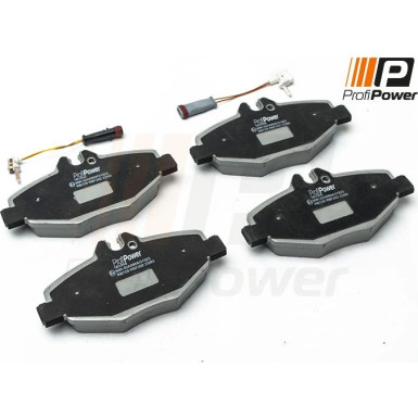 PROFIPOWER Bremsbelagsatz, Scheibenbremse 1B1058