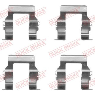 391-1279 Montagesatz f.Bremsklötze | MITSUBISHI Space Wagon 98 | 109-1279