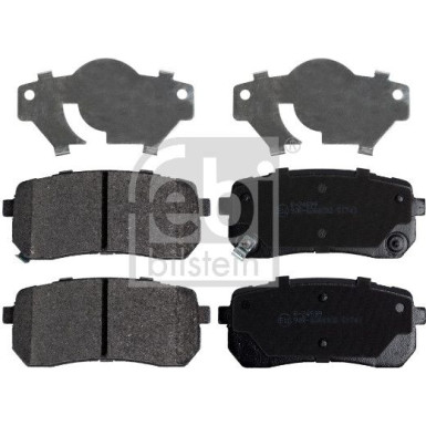 FEBI BILSTEIN Bremsbelagsatz, Scheibenbremse 177077