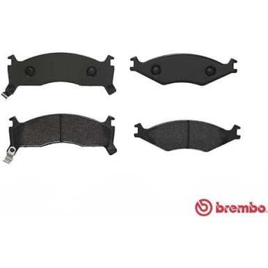 BREMBO Bremsbelagsatz, Scheibenbremse | P 30 006