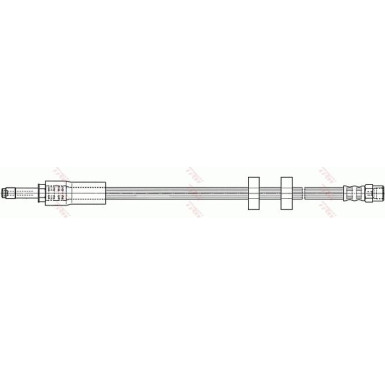 Bremsschlauch | VOLVO XC90 I D3 / D5 09 | PHB567
