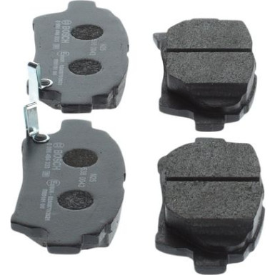 Bremsklötze | TOYOTA iQ | 0 986 494 333 Bremsklötze | TOYOTA iQ | 0 986 494 333