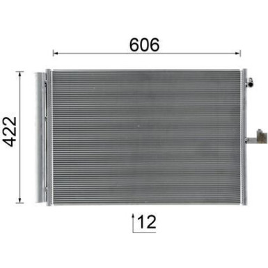 MAHLE Kondensator, Klimaanlage | AC 932 000S