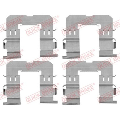 Montagesatz für Bremsklötze | SUBARU | 109-1816