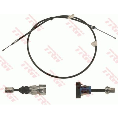 GCH493 Seilzug, Feststellbremse