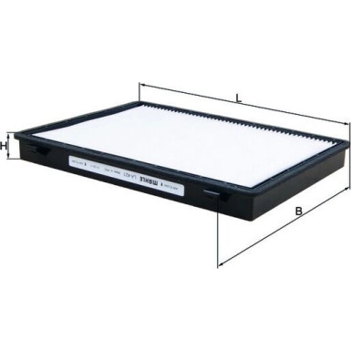 MAHLE Filter, Innenraumluft LA 421