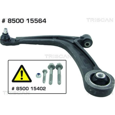 8500 15564 Lenker, Radaufhängung