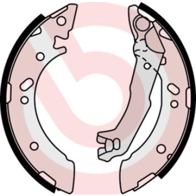 Bremsbackensatz HA HYUNDAI Atos 97 ESSENTIAL LINE S 30 510