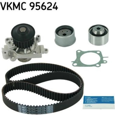 SKF Wasserpumpe + Zahnriemensatz | VKMC 95624
