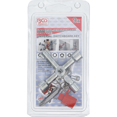 BGS Universal-Schaltschrank-Schlüssel | 9415