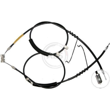 A.B.S. Handbremsseil Seilzug Festellbremse K17715