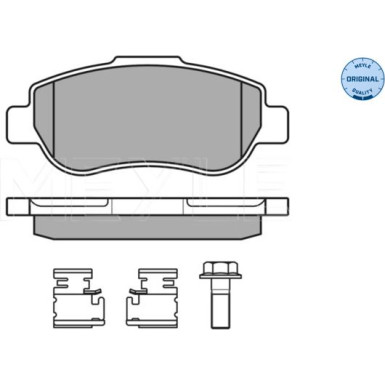 Bremsbelagsatz Fiat P. Panda 1.3Jtd 03- Mit Sensor | 025 240 7217/W