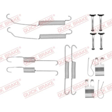 391-0882 Montagesatz f.Bremsbacken | FORD Fiesta | 105-0882