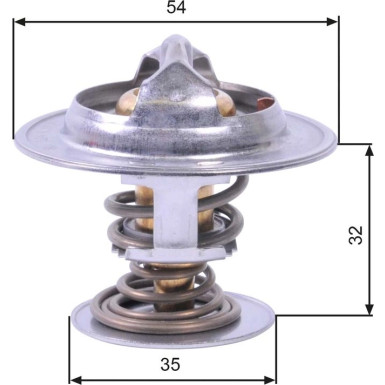 Gates Thermostat | RENAULT Laguna | TH26590G1