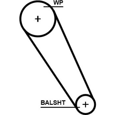 Zahnriemensatz inkl.Wapu/Thermo AUDI,SKODA,VW Golf 03 PowerGrip™ KP1TH15698XS-2