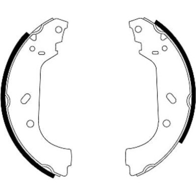 91047800 Bremsbackensatz