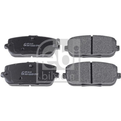 FEBI BILSTEIN Bremsbeläge 116386