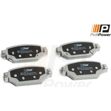 PROFIPOWER Bremsbelagsatz, Scheibenbremse 1B2190