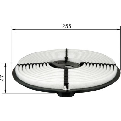 Luftfilter | TOYOTA | 1987429122