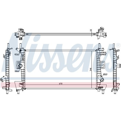 Wasserkühler PKW | FORD C-Max/Focus III 1.6 10 | 69237