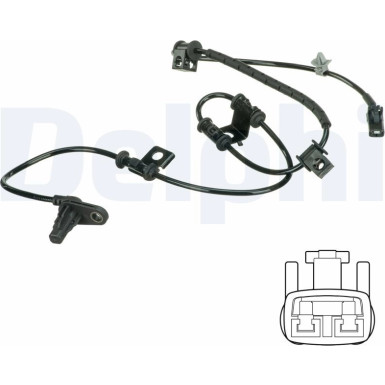 DELPHI Geschwindigkeitssensor SS20615 DELPHI Geschwindigkeitssensor SS20615