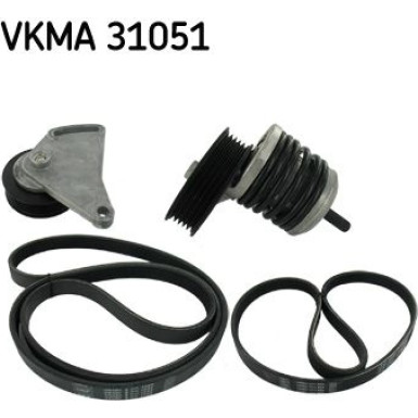SKF Keilrippenriemensatz VKMA 31051