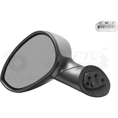 Aussenspiegel li. elek. Verstell. bhz | Fiat 500 grundiert OE 735481656