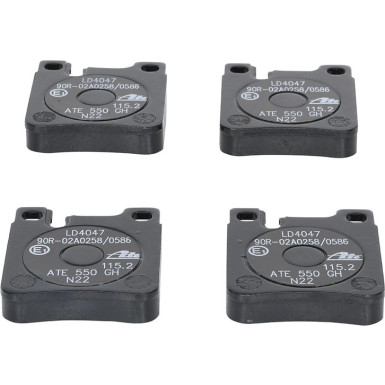 Bremsbelagsatz Db T. W124/W202/W203/W210/W220 91-08 Keramik | 13.0470-4047.2