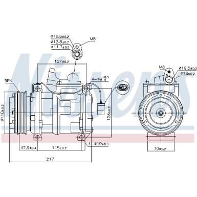 Kompressor PKW BMW 7 E 38 (94-) 730 I FIRST FIT 89147