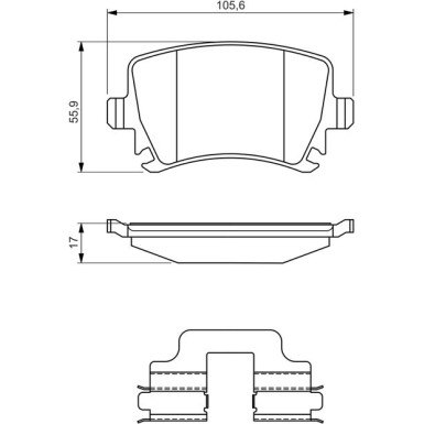 Bremsklötze | AUDI,SEAT,SKODA,VW | 0 986 494 649