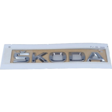 Original VAG Emblem Skoda T. Superb 14- (Inschrift: Skoda) | 5JA8536872ZZ