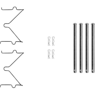 ZUBEHÖRSATZ, SCHEIBENBREMSBELAG | 82542900