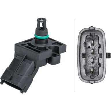 HELLA Sensor, Ladedruck | 6PP 009 403-131