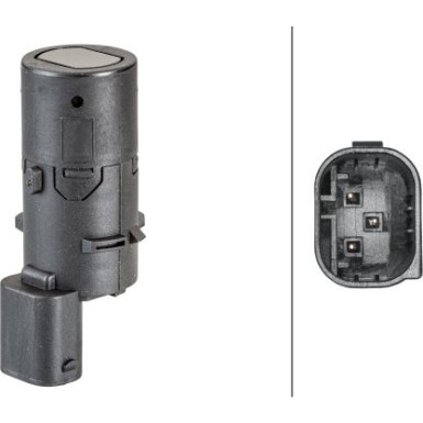 HELLA Sensor, Einparkhilfe | 6PX 358 141-131