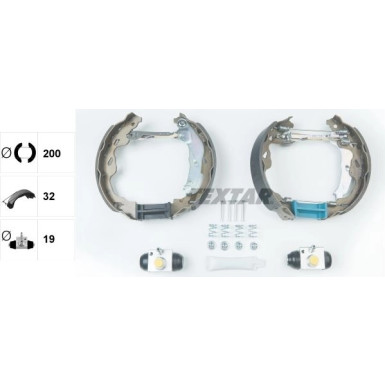 Bremsbackensatz Shoe Kit Pro 84064502