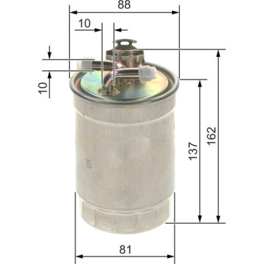 Kraftstofffilter | AUDI A4 | 0 450 906 429