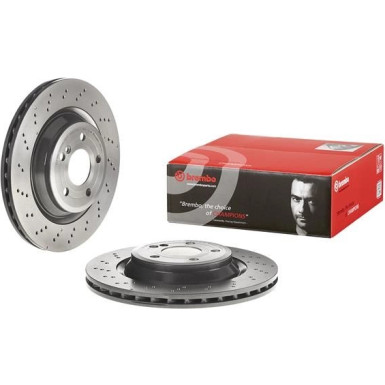15 482 059 Bremsscheibe HA | MERCEDES SL 12 | 09.B743.51