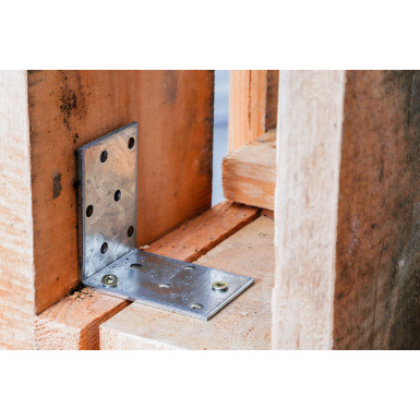 BGS Winkelverbinder 60 x 60 x 40 x 2,5 mm BGS Do it yourself 80946