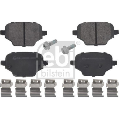 FEBI BILSTEIN Bremsbelagsatz, Scheibenbremse FEBI BILSTEIN Bremsbelagsatz, Scheibenbremse