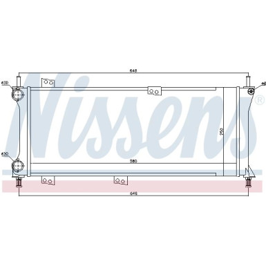 Wasserkühler PKW | FIAT PANDA 1100 ie FIRE 00 | 617731