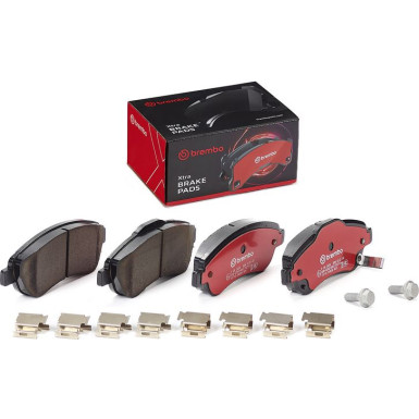 BREMBO Bremsklötze Xtra VA | HONDA CR-V 06 | P 28 045X