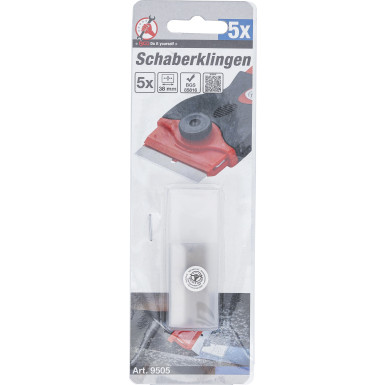 BGS Schaberklingen für Art. 85816 5-tlg BGS Do it yourself 9505