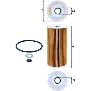 MAHLE Ölfilter