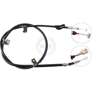 A.B.S. Handbremsseil Seilzug Festellbremse K13777 A.B.S. Handbremsseil Seilzug Festellbremse K13777