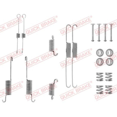 391-0615 Montagesatz f.Bremsbacken | FORD Sierra 82 | 105-0615