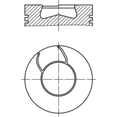 MAHLE ORIGINAL Kolben