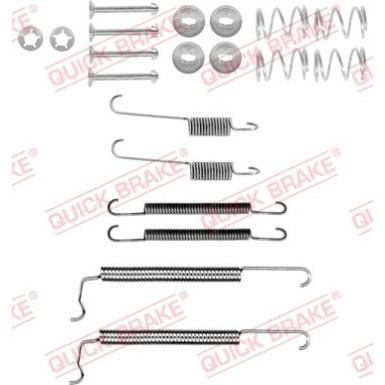391-0628 Montagesatz f.Bremsbacken | OPEL Corsa,Kadett 79 | 105-0628